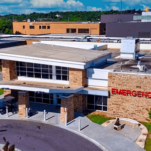News Vertical ER McAlester Emergency Clinic Building.