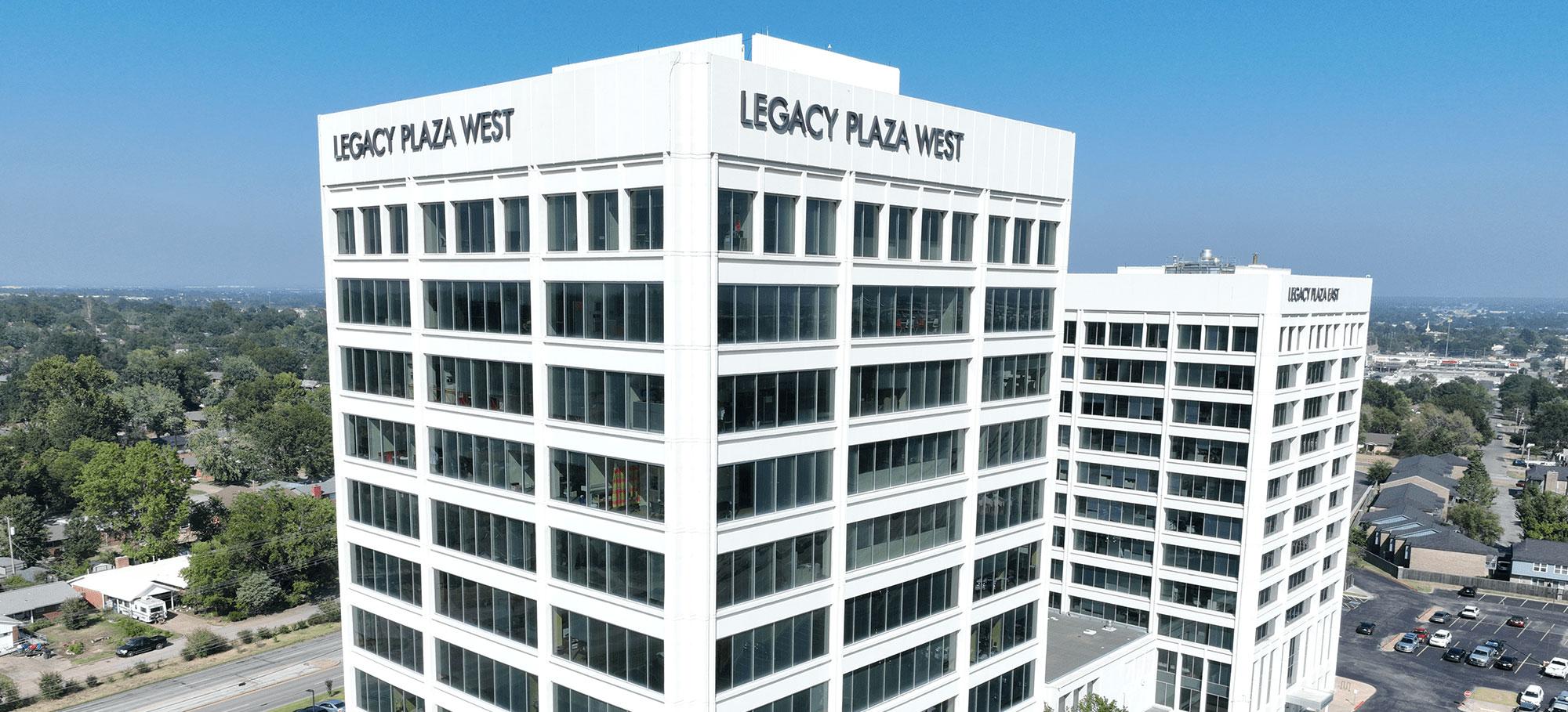 Legacy Plaza exterior.